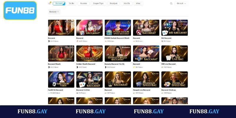 Baccarat – Trò Casino phổ biến nhất 2026