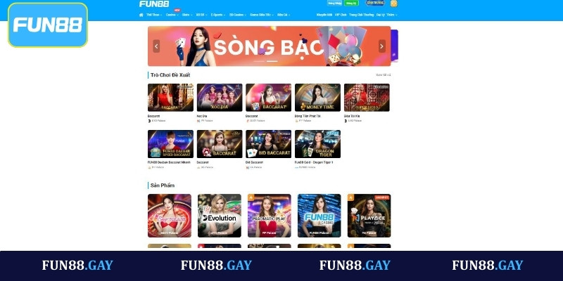 Live Casino - Sòng bài trực tuyến chuẩn 4K đẳng cấp