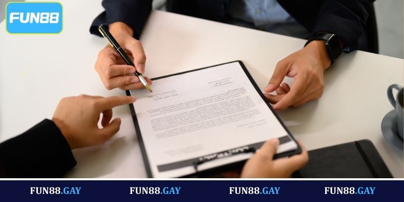 Lưu ý quan trọng khi chấp nhận điều khoản và điều kiện tại Fun88