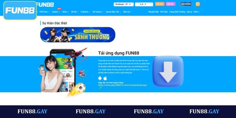 Tiêu chí cần đáp ứng trước khi tải app Fun88